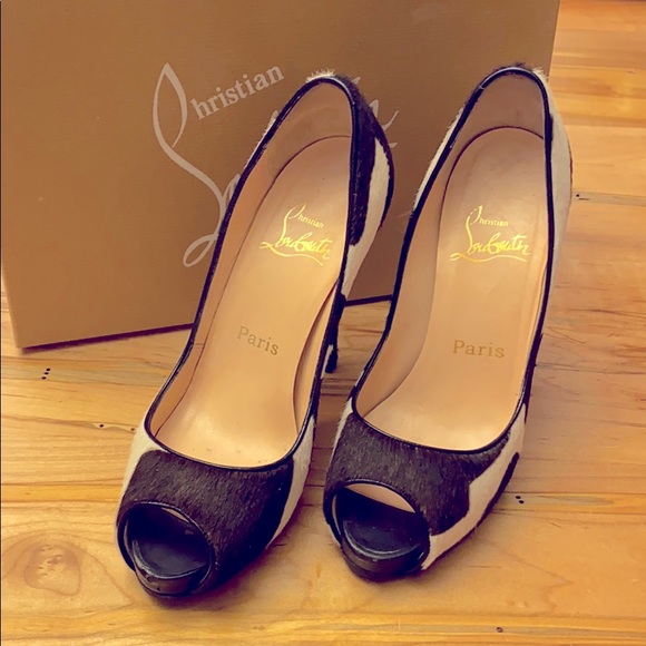 Christian Louboutin Shoes - Christian Louboutin Very Privé 120 Peep Toe